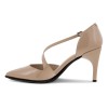 Pantofi business dama ECCO Shape Stiletto 75 (Beige / Nude)