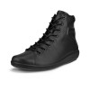 Ghete casual dama ECCO Soft 2.0 (Black)