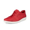 Pantofi casual dama ECCO Soft 2.0 W (Red / Chili Red)