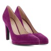 Pantofi business dama ECCO Elevarte Plateau 75 (Dark Purple)