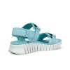 Sandale casual dama ECCO Gruuv Sol W (Blue / Aquatic)