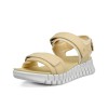 Sandale casual dama ECCO Gruuv Sol W (Yellow / Straw)