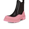 Ghete casual dama ECCO Grainer W (Brown / Pink)