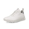 Sneakers casual dama ECCO Gruuv W (White / Light grey)