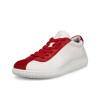Pantofi casual dama ECCO Soft Zero W (White / Red)