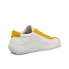 Pantofi casual dama ECCO Soft Zero W (White / Yellow)