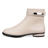 Botine business dama ECCO Sculpted LX (Beige / Limestone)