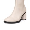 Botine business dama ECCO Sculpted LX 55 (Beige / Limestone)