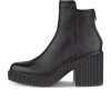 Botine business dama ECCO Fluted Heel W (Black)