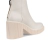 Botine business dama ECCO Fluted Heel W (Beige / Limestone)