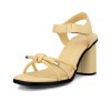 Sandale business dama ECCO Sculpted LX SQ 75 (Yellow / Straw)