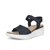 Sandale casual dama ECCO Flowt Wedge Cork W (Black)