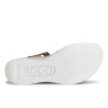 Sandale casual dama ECCO Flowt Wedge Cork (Metallics / Pure white gold)