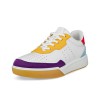 Pantofi casual dama ECCO Street Court W (White / Multicolor)