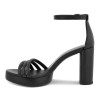 Sandale business dama ECCO Elevate Sculpted 75 (Black)