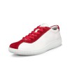 Pantofi casual barbati ECCO Soft Zero M (White / Red)