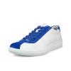 Pantofi casual barbati ECCO Soft Zero M (White / Blue)