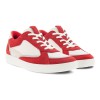 Pantofi casual dama ECCO Soft Classic W (Chili red / White)