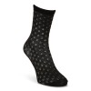 Sosete casual dama ECCO Dotted (Black)