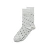 Sosete casual barbati ECCO Classic Dotted (Grey / Concrete)