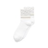 Sosete casual dama ECCO Vibe Wave (Bright white)