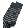 Sosete casual barbati ECCO Classic Stripe (Black)