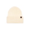 Caciula casual dama ECCO Fluffy Beanie (Ivory / White)