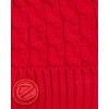 Caciula casual dama ECCO Pompom Beanie (Fire Red)