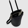 Geanta casual dama ECCO Textureblock Pot (Black)