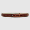 Curea casual barbati ECCO Formal Brogue L (Brown)