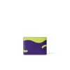 Portmoneu casual unisex ECCO Card Case (Purple / Green)